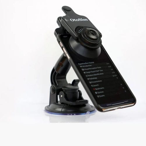 Simulatore didattico - OphthoSim Mobile™ - OtoSim Inc. - di otoscopia / pad / portatile