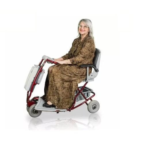 Scooter per disabili elettrico - FeatherLite - Tzora Active Systems - a 4 ruote / con cestello / pieghevole