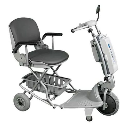 Scooter per disabili elettrico - Elite - Tzora Active Systems - a 3 ruote / con cestello / pieghevole