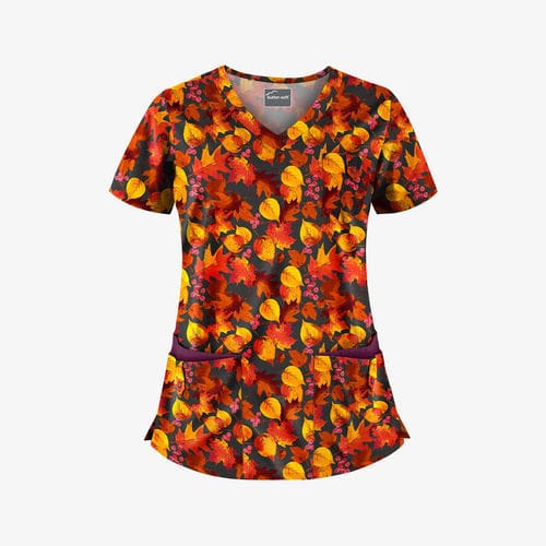 Casacca medica per donna - September Leaves - Uniform Advantage - L / XL / M