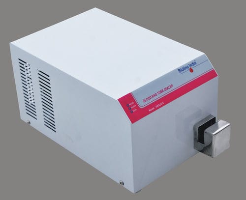 Saldatrice automatica - BBS 2015 B - BiolineIndia - per tubi di sacche di sangue / da banco / portatile