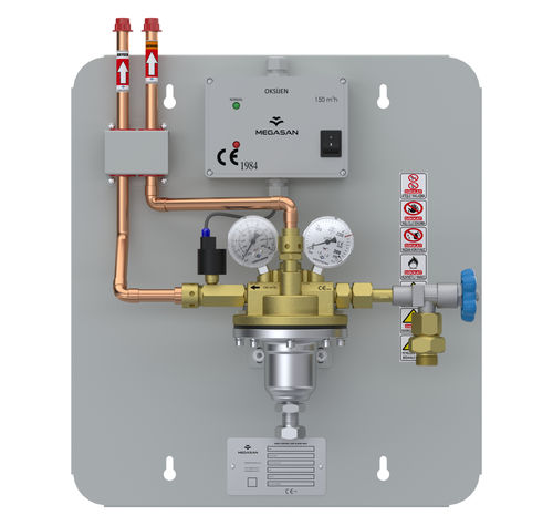Regolatore di pressione O2 - MG-YBDT - Megasan Medical Gas Systems - d'aria / di CO2 / N2O