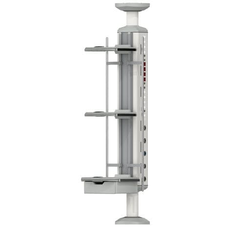 Braccio di distribuzione a soffitto - MG-YOD-P - Megasan Medical Gas Systems - per terapia intensiva / per sala operatoria / semplice