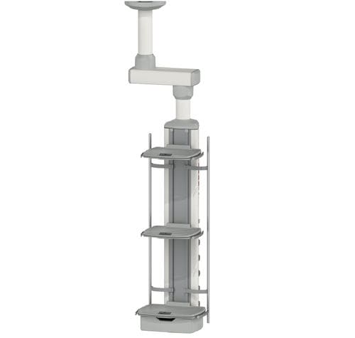 Braccio di distribuzione a soffitto - MG-YOD-T - Megasan Medical Gas Systems - per terapia intensiva / per sala operatoria / articolato