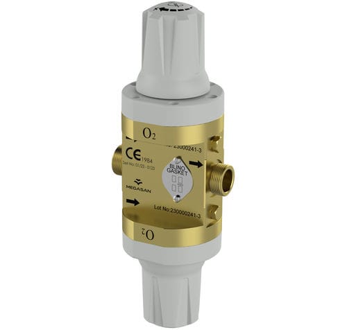 Regolatore di pressione di ossigeno - Megasan Medical Gas Systems - di CO2 / N2O / di diazoto