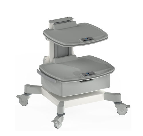 Carrello per monitor - MG-MAR - Megasan Medical Gas Systems - ospedaliero / di trasporto / con cassetti