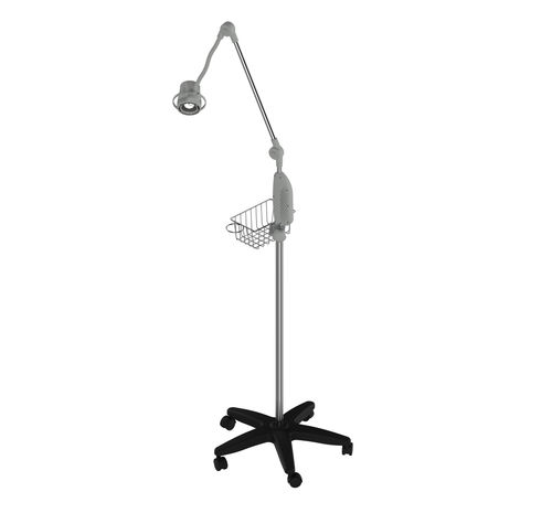 Lampada da visita a LED - MG-LM-AH - Megasan Medical Gas Systems - con rotelle / flessibile / ad altezza regolabile