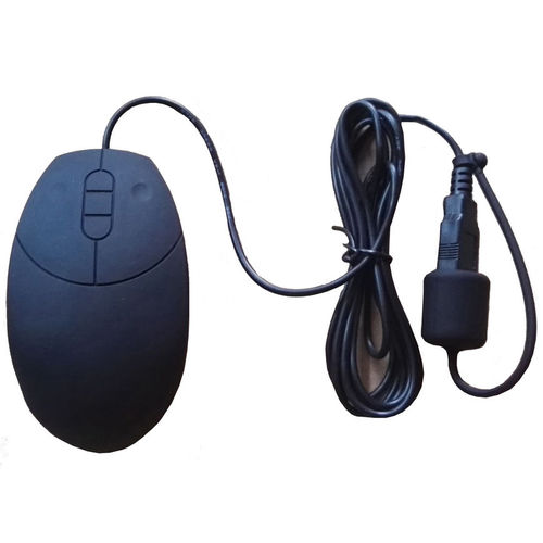 Mouse medicale ottico - P-M1 - PAC Technology - USB / con pulsante di scorrimento / in silicone