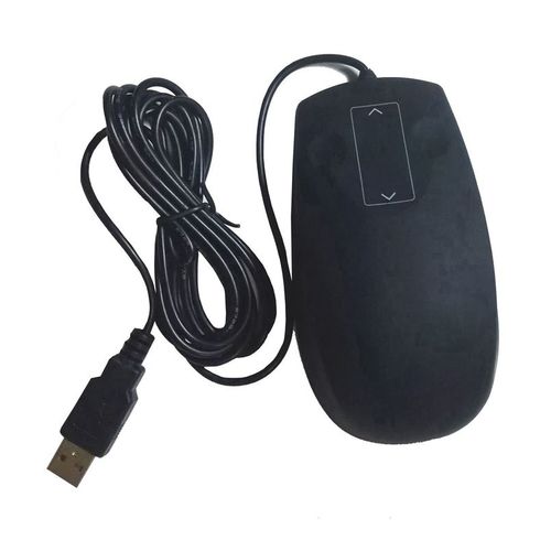 Mouse medicale laser - P-M4-LS - PAC Technology - con striscia di scorrimento tattile / in silicone / impermeabile