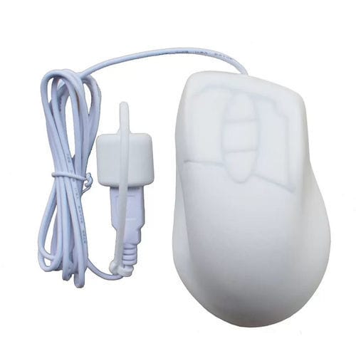 Mouse medicale ottico - IP68 - PAC Technology - USB / in silicone / lavabile