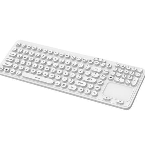 Tastiera con touchpad - P-M10TP-BL - PAC Technology - internazionale / in gomma siliconica / lavabile