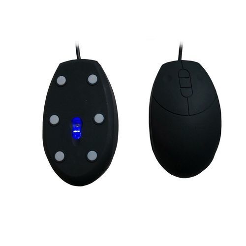 Mouse medicale ottico - P-M1 - PAC Technology - USB / in silicone / lavabile