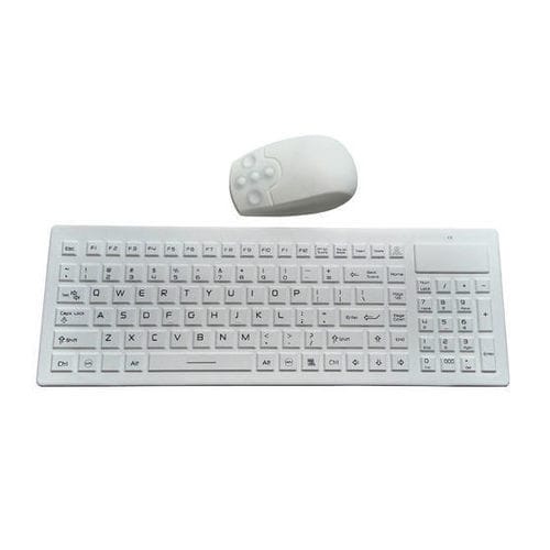 Tastiera internazionale - P-WL30 - PAC Technology - in gomma siliconica / con mouse / lavabile