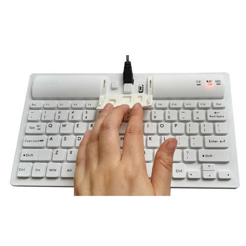 Tastiera con touchpad - P-M78BT - PAC Technology - internazionale / in gomma siliconica / lavabile