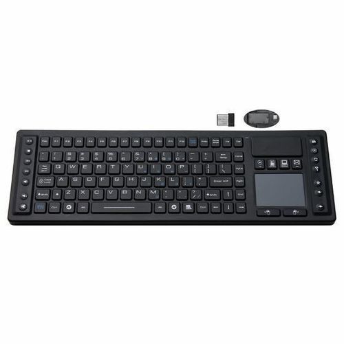 Tastiera internazionale - P-WL40TP - PAC Technology - con touchpad / in gomma siliconica / igienica
