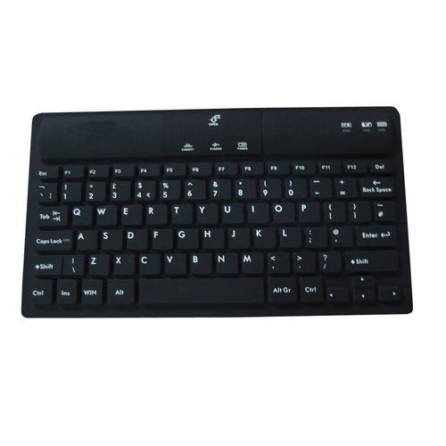 Tastiera internazionale - P-M78-BT - PAC Technology - in silicone / impermeabile / Bluetooth