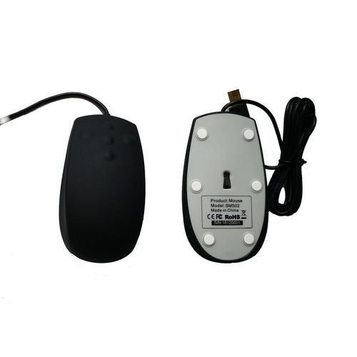 Mouse medicale ottico - SM502 - Shenzhen PAC - laser / USB / in silicone