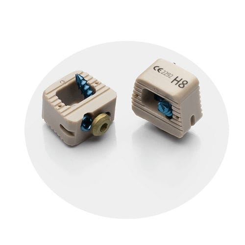 Gabbia intersomatica cervicale - ACPCS series - Aero Medical - via anteriore / in PEEK