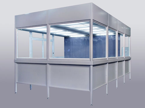 Modulo a flusso laminare per camera bianca - Clean Zone - LAMSYSTEMS - da terra / verticale