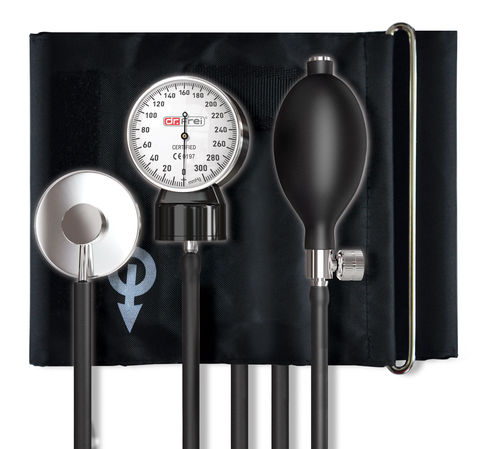 Sfigmomanometro a bracciale - A-20 - Global Swiss Group - con stetoscopio