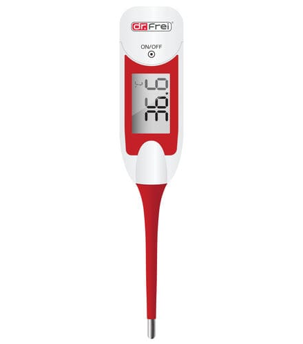 Termometro medico - T-20 - Global Swiss Group - digitale / orale / con punta flessibile
