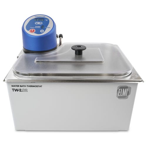 Bagnomaria termostatico - TW-2.02 - ELMI - a circolazione / da banco / in acciaio inossidabile