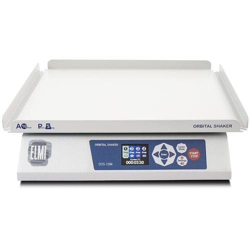 Agitatore di laboratorio orbitale - DOS-10M - ELMI - basculante / digitale / medico