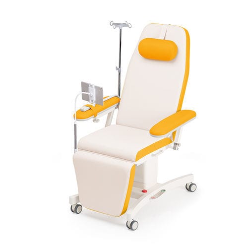 Poltrona per prelievo di sangue elettrica - Comfort-3 ECO - Digiterm Ltd. - a 3 sezioni / per chemioterapia / opzioni