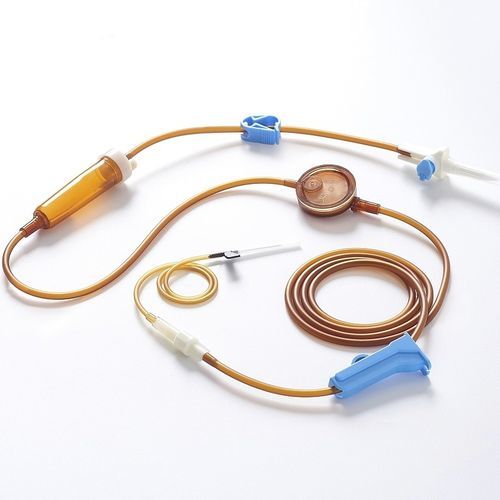 Set di infusione per chemioterapia - Wuhan W.E.O Science & Technology Development - con filtro per la prevenzione della contaminazione da particelle / resistente alla luce / con componente senza lattice