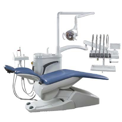 Riunito odontoiatrico con poltrona elettrica - TK-670J - TENKO MEDICAL SYSTEM CORP - con portastrumenti / con illuminazione