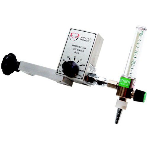 Miscelatore di gas medico - MGB-1 - Braile Biomedica - di ossigeno / d'aria