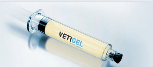 Agente emostatico veterinario in gel - VETIGEL™ - Suneris - per chirurgia delle ferite