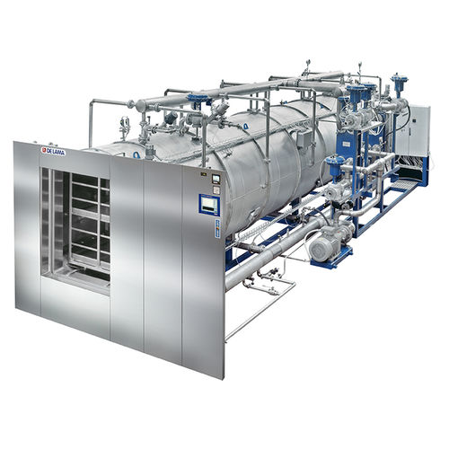 Sterilizzatore per l'industria farmaceutica - DLOS series - De Lama - ad acqua calda / ad acqua surriscaldata / da terra