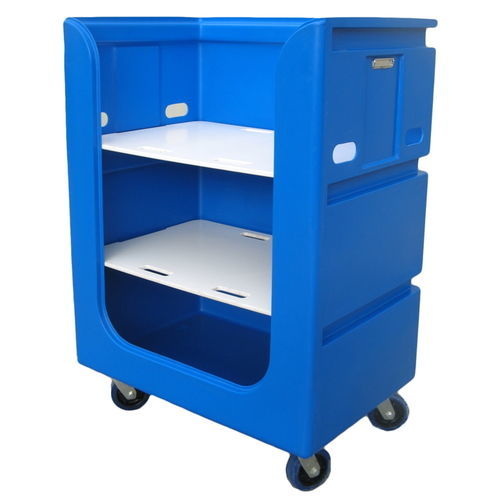 Carrello medico - TLET5 - Rotoplas - di trasporto / 3 ripiani