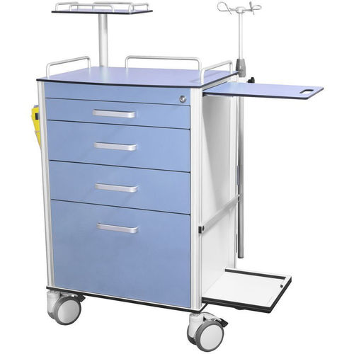 Carrello di emergenza - MODO - Egerton - per chirurgia / medico / per defibrillatore