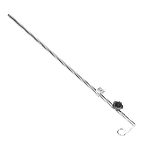 Asta portaflebo su guida di scorrimento - JH301 - Juvo Solutions - 1 gancio
