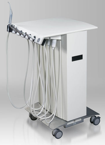 Portastrumenti per unità odontoiatrica su rotelle - DSA 2500 Zee Table - MEUNIER CARUS MEDICAL - con illuminazione LED / autonomo / 5 strumenti