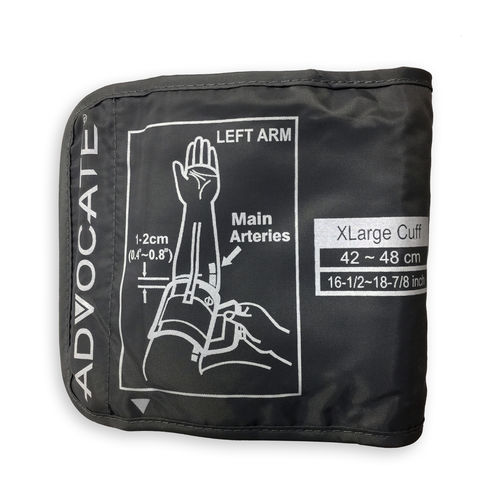 Bracciale per sfigmomanometro elettronico - 894046001431-R - Pharma Supply - per adulto / in Velcro®