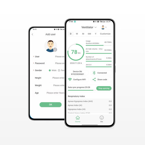 Applicazione mobile di gestione dati - Hingmed Health App - Hingmed Medical - di gestione dati dei pazienti / per reportistica / di monitoraggio