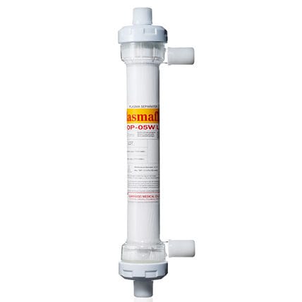 Filtro a fibre cave - Plasmaflo™ OP - Asahi Kasei Medical - di sangue / per sangue totale / al plasma