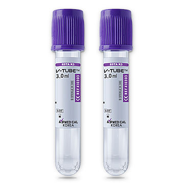 Provetta per prelievi cilindrico - 421504, 411354 - AB Medical, Inc. - in plastica / per prelievo campioni / con gel separatore