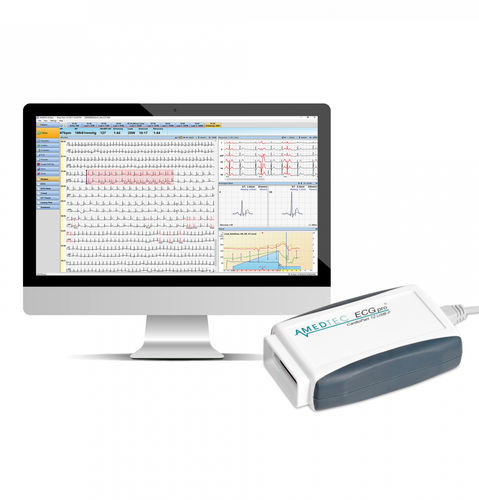 Elettrocardiografo da riposo - AMEDTEC Medizintechnik - con prova da sforzo / 12 canali / per PC