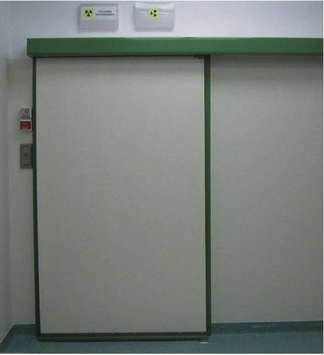 Porta per radioterapia - UP series - BETA AntiX - scorrevole / in alluminio