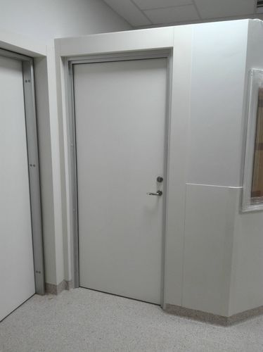 Porta di radioprotezione - UJ series - BETA AntiX - per ospedale / scorrevole / battente