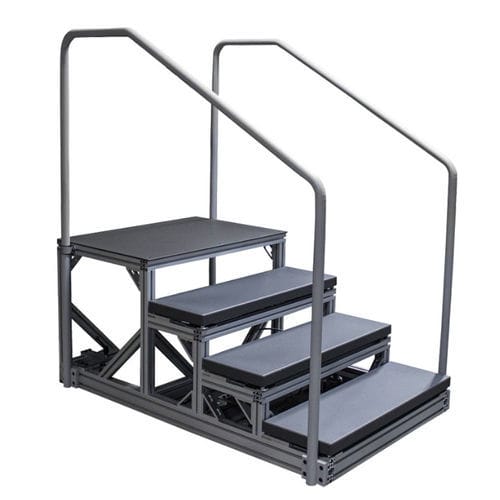 Scale per riabilitazione dritta - Bertec Corporation - con 2 corrimani