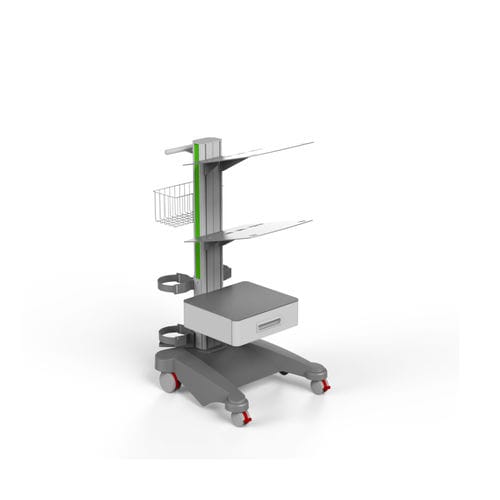 Carrello per dispositivi medici - WOK - Weiko - di trasporto / per trattamenti / in alluminio