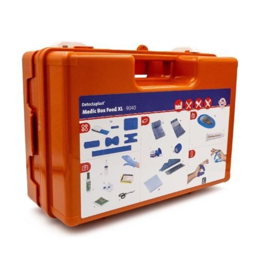 Kit medico di primo soccorso - Medic Box Food XL - Detectaplast - di emergenza