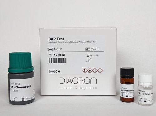 Kit di test di stress ossidativo - BAP - Diacron International S.r.l. - di albumina / della vitamina C / di bilirubina