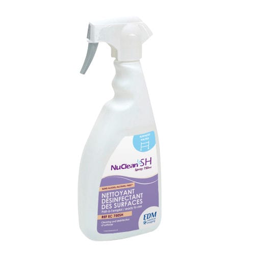 Disinfettante per pavimenti e altre superfici - NUCLEAN® - EDM Imaging - liquido / 750 ml