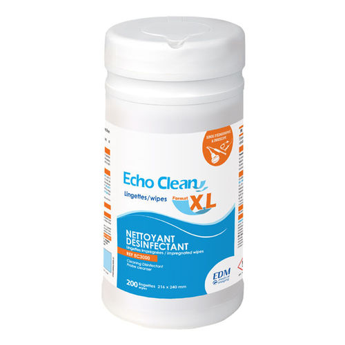Salvietta detergente per pavimenti e altre superfici - ECHO CLEAN XL - EDM Imaging - 200 pezzi